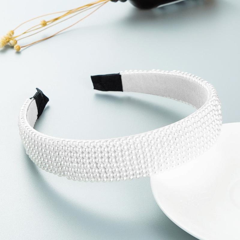 

Женский головной убор с жемчугом, ободок для волос в стиле барокко, обруч для волос с фотографиями знаменитостей, путешествий OneSize