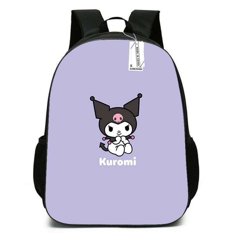 

Kuromi Peripheral Cartoon Backpack With Large Capacity Suitable Students For 2