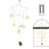 Christmas Lights For Window 8 Modes Festive Decorations Star Fairy Lights With Timer For Home Living Room Front Door Holiday