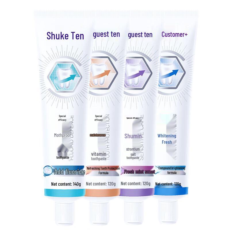 Shuke Multi-Benefit Toothpaste (3-Pack)