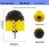 Multifunctional Electric Cleaning Brush: Drill-Attachable for Tile, Bathroom, and Car Polishing