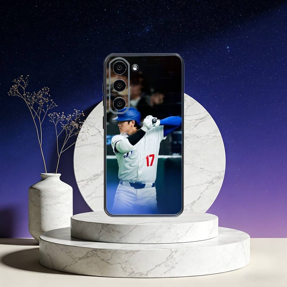 Pitcher S-Shohei Ohtani Phone Case For Samsung Galaxy A73,A72,A71,A70,A53,A52,A51,Others Soft Black Cover