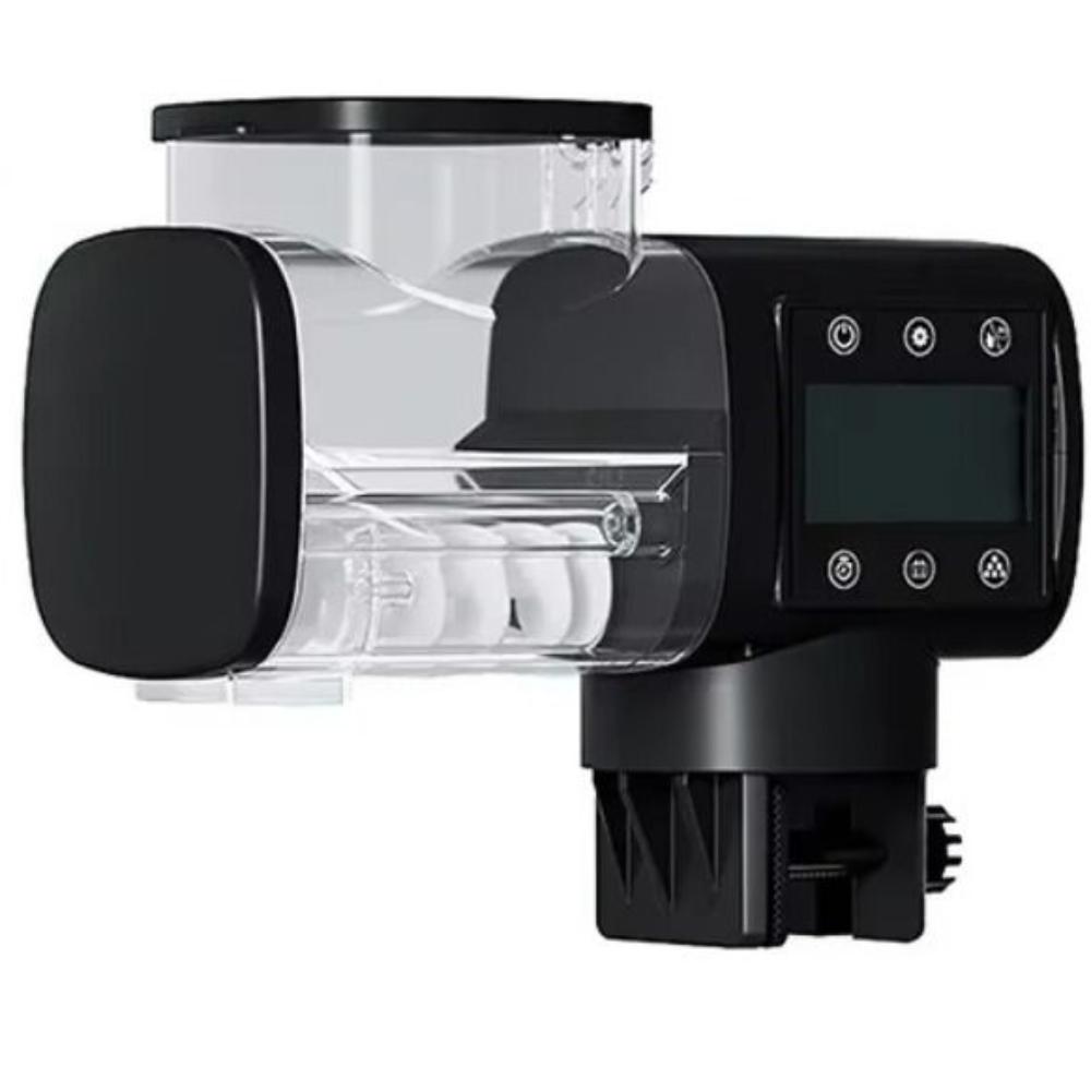 

LCD Screen Aquarium Fish Tank Feeder Intelligent Turtle Feeder Portable Automatic Fish Feeder 250ML