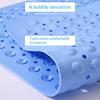 Thickened Extra Large Non Slip Bath Mat With Strong Suction Cups Drain Holes Perfect For Home Bathroom Shower Tub Use
