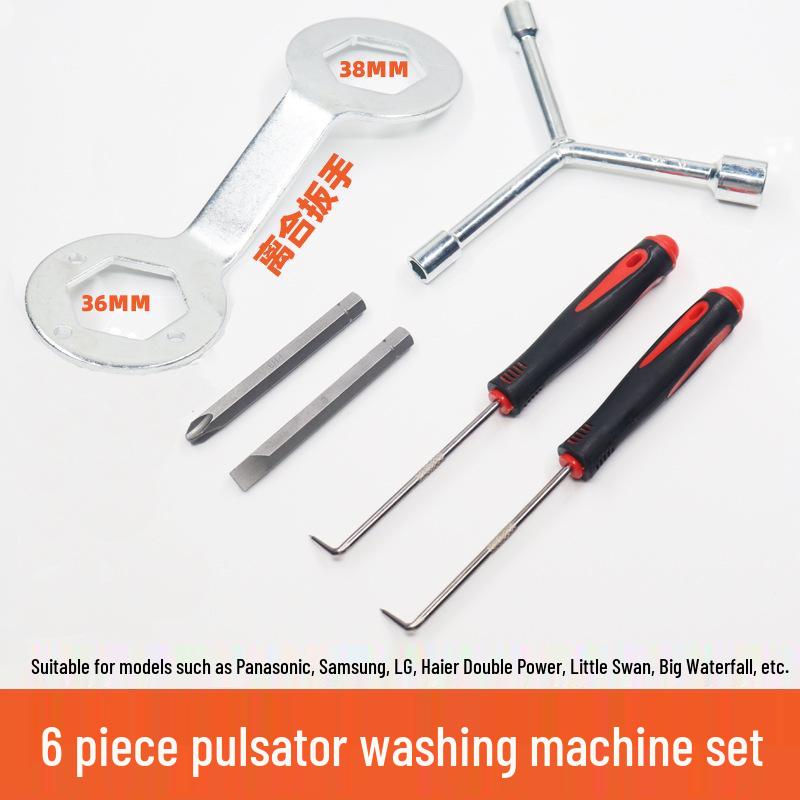 Pulsator Washing Machine Cleaning & Disassembly Tool Set