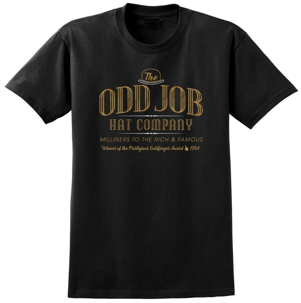 Odd Job Hat Company Tee Shirt 007 James Bond Inspired T-shirt Film Movie XXXXL