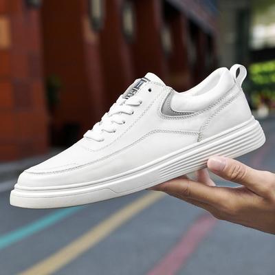 Genuine Leather Casual Shoes for Men Luxury Comfortable Sneakers Lightweight Walking Shoes New All-match Man Skateboard Footwear