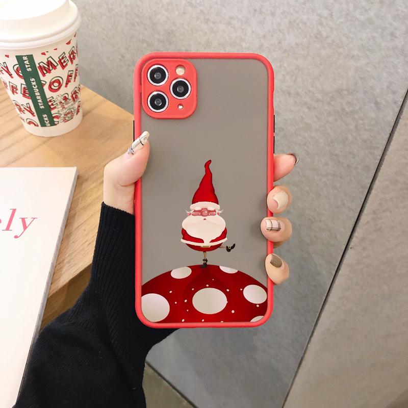 New Year Christmas Santa Claus Phone Case for IPhone 14 13 12 11 Pro Max Mini 15 Pro Max XS XR X 15 14 8 7 Plus Cute Back Covers