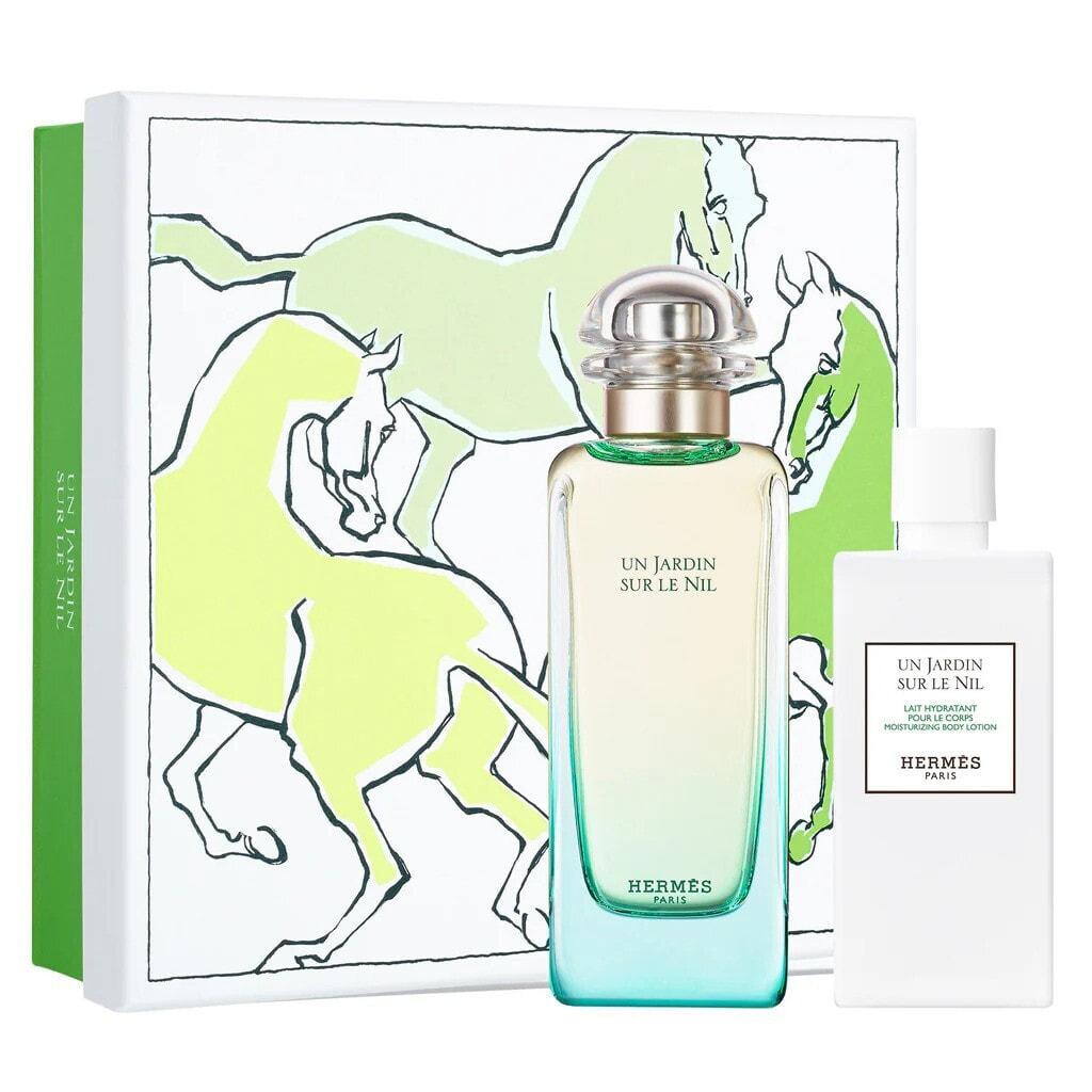 

HERMES Набор Un Jardin Sur Le Nil: Туалетная вода + Лосьон для тела 100 мл + 80 мл