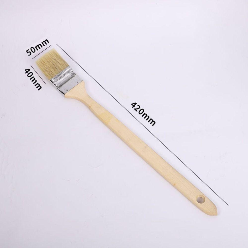Mixed Pig Mane Hair Elbow Paint Brush Long Handle Elbow Universal Bristle Brush  Painting