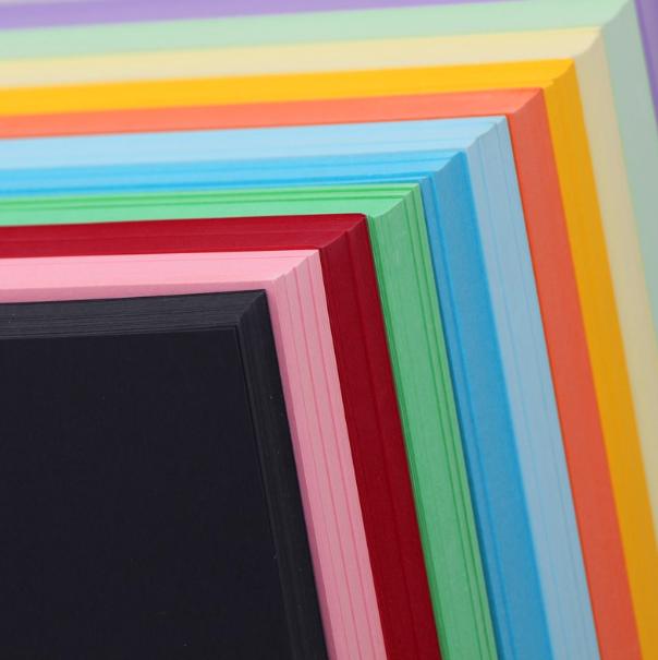 A4 Double Side Offset Paper Sheets Custom Printed Colorful Cardstock Cardboard