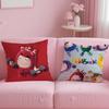 popular cartoon Oddbods Cushion Cover Soft & Easy-Wash Pillow Case – Versatile for Couch, Bed, Travel and Office