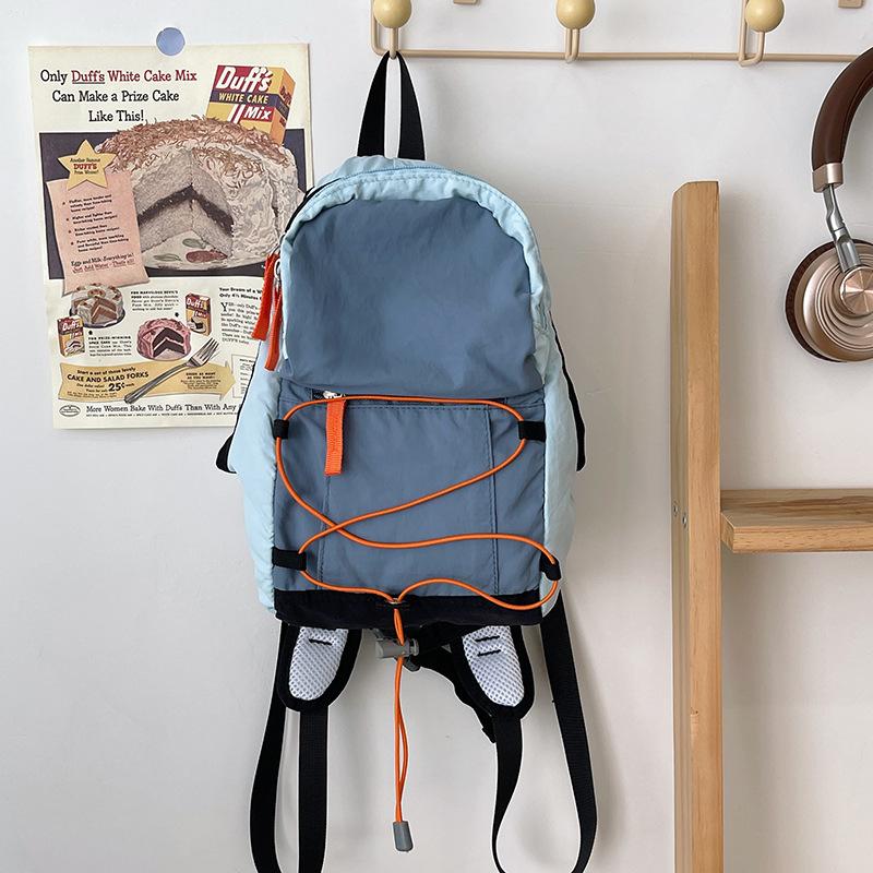 Schoolbag Outdoor Mountaineering Bag Backpack Women's Light Going Out Spring Outing Hiking Mountain Climbing Small Backpacking Travel Cycling Sports