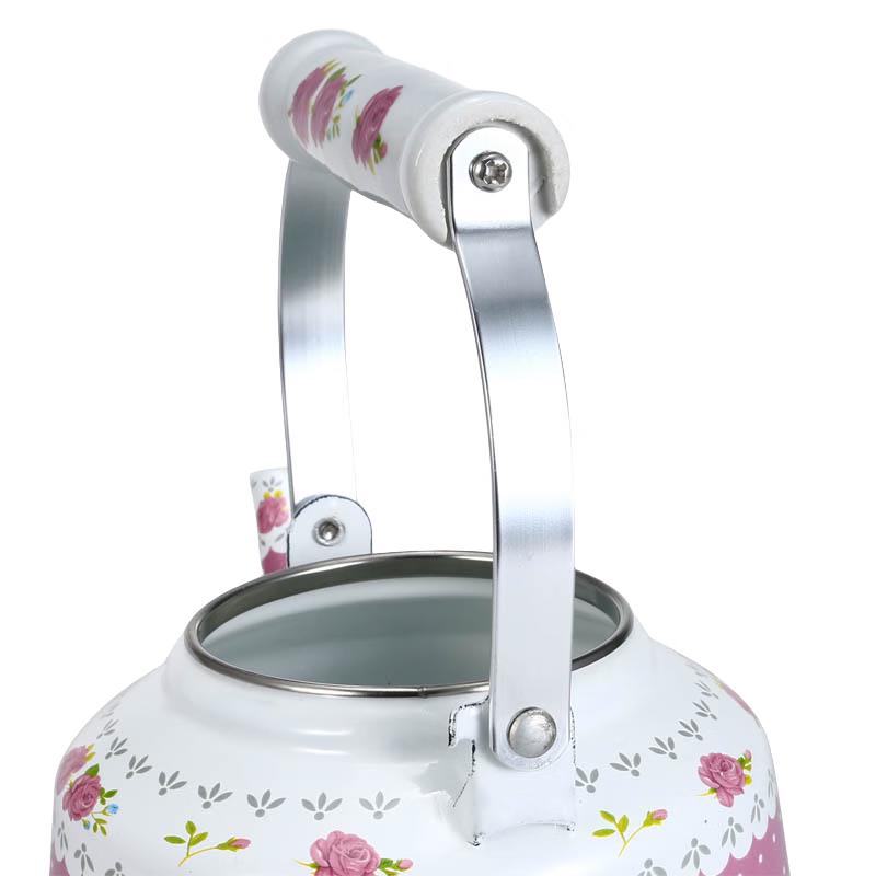 Shangqi Ceramic Handle Enamel Teapot