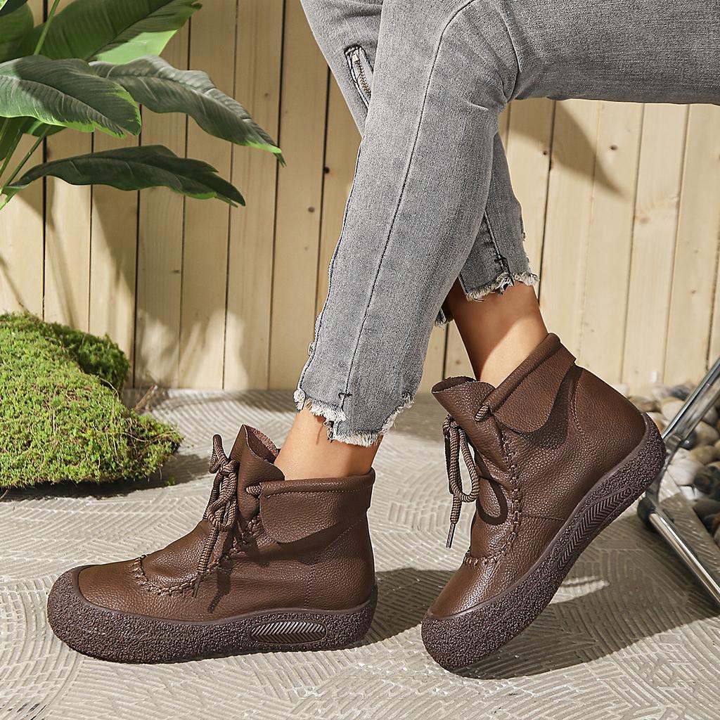 Fashion 2025 New Warm Boots Winter Ankle Boots Women Fashion Cotton Shoes Bottomed Anti Slip Soft Bottomed Boots Women Shoes for Women