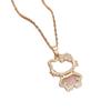 Versatile Zircon Cat Pendant Necklace - Fresh 2025 Style for Women