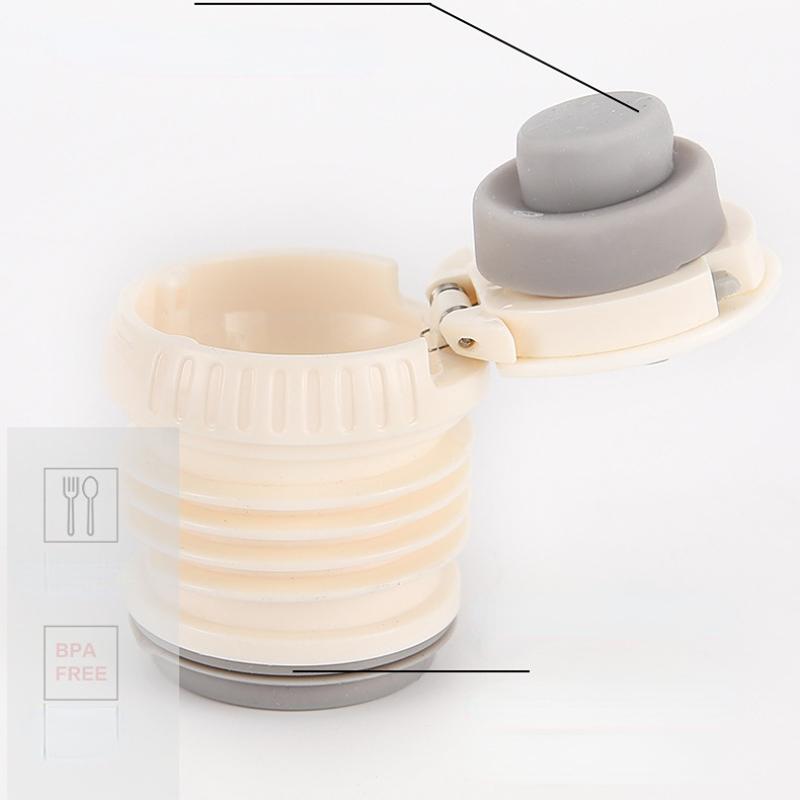 Large Capacity Thermos Cup 500ml Vacuum Flasks Portable Stainless Steel Thermos Cup Water Bottle Travel Tea Mug Office Thermos Cup