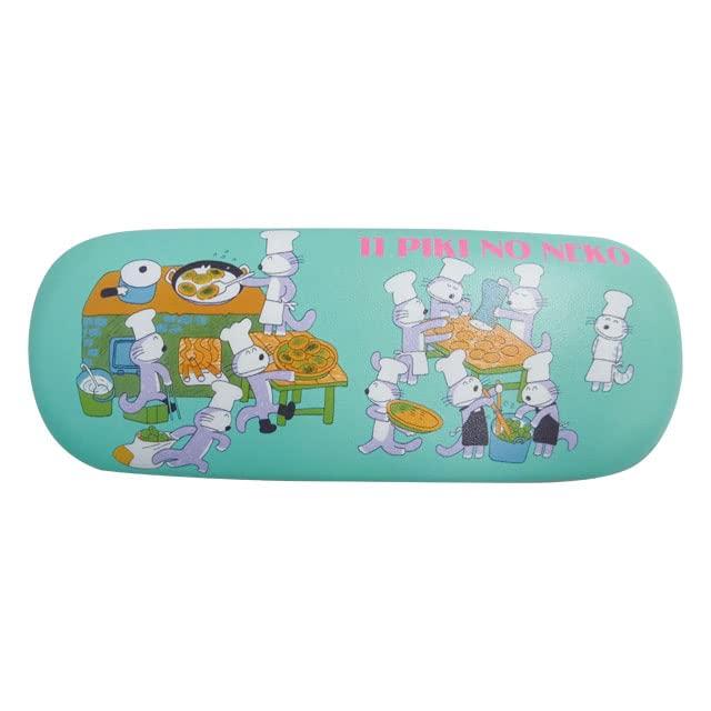 Watanabe 11 Cats Eyeglass Green Case, Croquette,