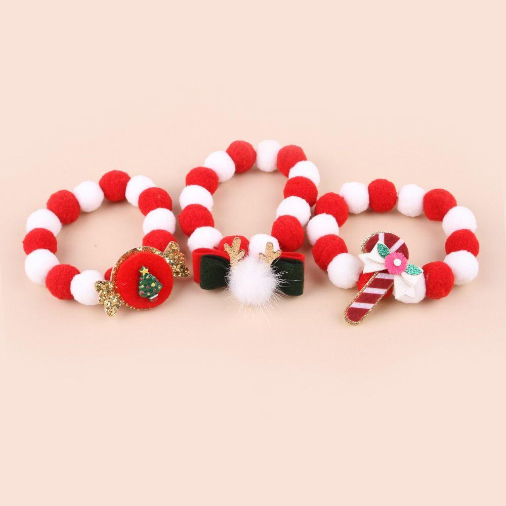 Soft Pet Christmas Bow Hat with Bell Cat Christmas Collar Pet Christmas Hat Scarf  New Year