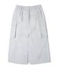 Wacky Willy Women'S Nylon Cargo Long Skirt Grey