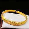 Flower Blossom Wealth Open Bracelet Women's Niche High-end Accessories