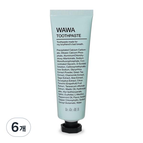 

Зубная паста Lorobell Wawa, 100г, 6 шт.