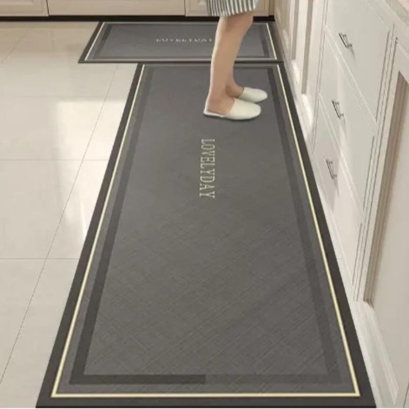 

Kitchen Diatomite Floor Mat, Anti-Slip, Oil-Proof, Water-Absorbent and Dirt-Resistant Carpet, Home Decoration 50X80CM (1.6X2.6FT