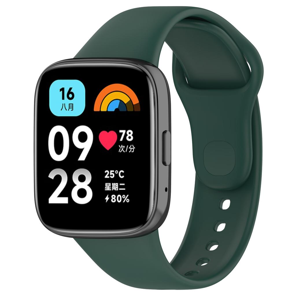 Soft Silicone Strap For Xiaomi Redmi Watch 3 Active Bracelet Sport Correa For Redmi Watch 3 Lite/ Redmi Watch 3 Active Watchband