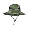 Bucket hat men's summer sun protection camouflage large brim sun hat outdoor breathable fishing hat mountaineering hat sun hat