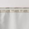 MUJI Flame Retardant/Light Blocking Double Weave Non-pleated Curtain Ivory Width 100 x Length 135cm 84345920