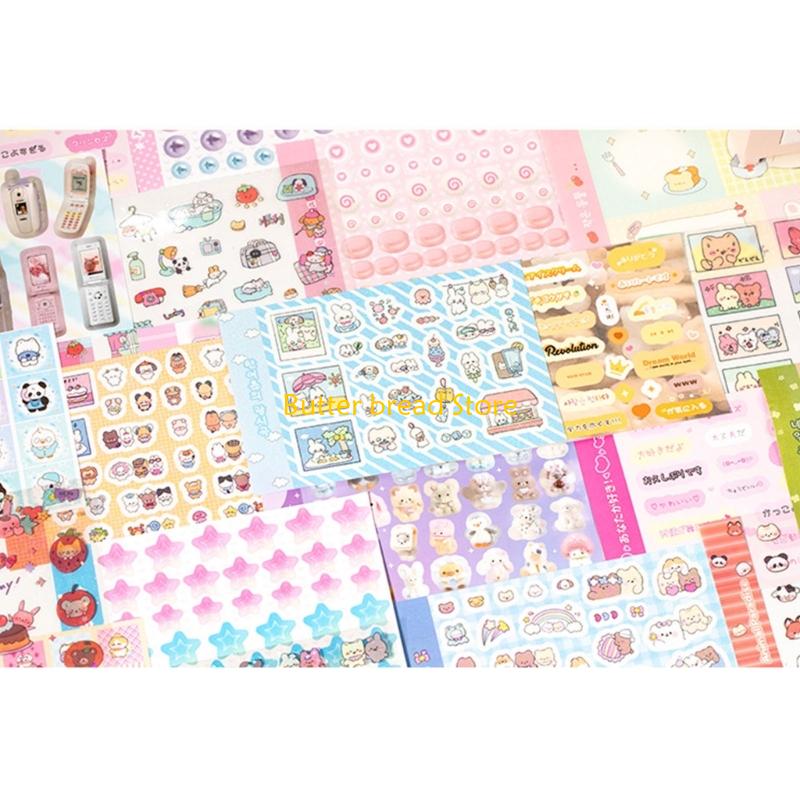 W89C Decorative Sticker Bottle Sticker Reward Sticker Good Mood Maker Sticker Book Decorative Sticker Art Supplies