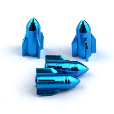 4 Pieces Tire Valve Stem Caps Covering Accessories Modified Components Replace Accessory Solid Color Wheel Air Cover