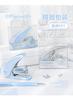 Kawaii Visual Transparent Large Capacity Stapler Student Learning Stationery Kit School Office Supplies