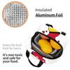 Guyana Flag Map Smile With Love Insulated Lunch Bag for Women Children Leakproof Food Boxes Thermal Lunch Box Tote