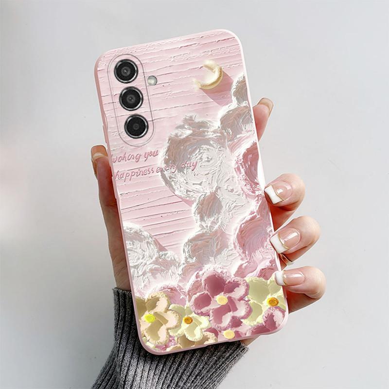 For Samsung Galaxy M35 Case M 35 Popular Butterfly Silicone Soft Back Cover For Samsung M35 5G Phone Case Cover 6.6" Funda Coque
