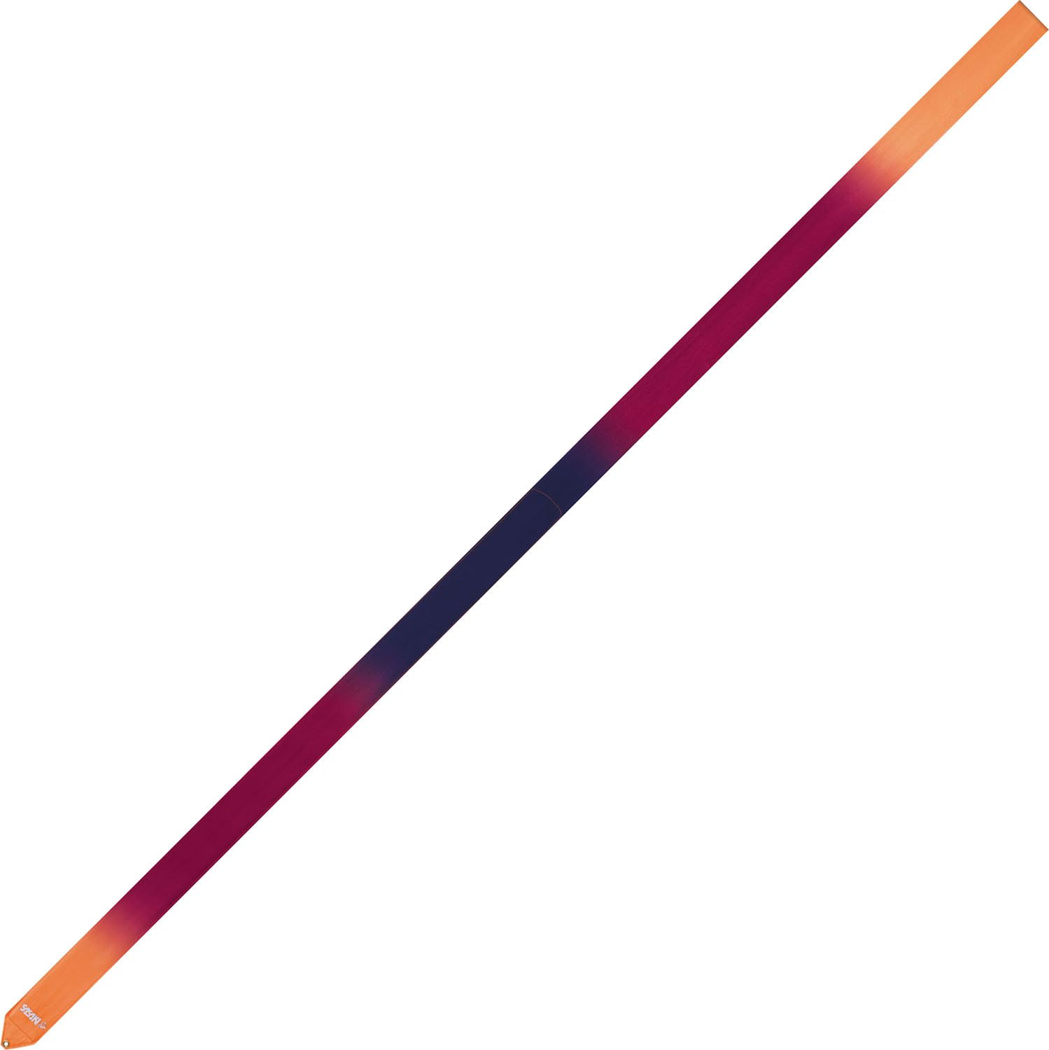 SASAKI Gymnastics FIG Gymnastics Light Orange x Wine Red x M71HGF Ribbon, High-Pitch Gradient, 6m, (International Federation) Certified, Navy,