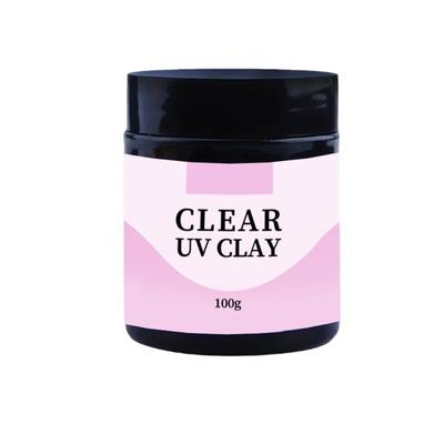 Pegamento de resina DIP de curado rápido con arcilla UV transparente de 100 g, accesorio para hacer joyas, pegamento creativo gratuito para amasar modelos para principiantes