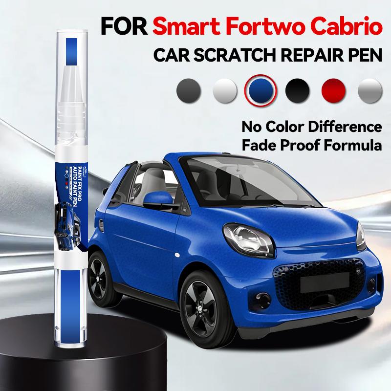 Specialized Automobiles For Smart Fortwo Cabrio Paint Repair Pen Touch Up Scratch Remover DIY Auto Accessories Black Cool Silver