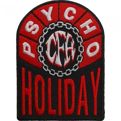 Pantera Psycho Holiday Iron On Patch