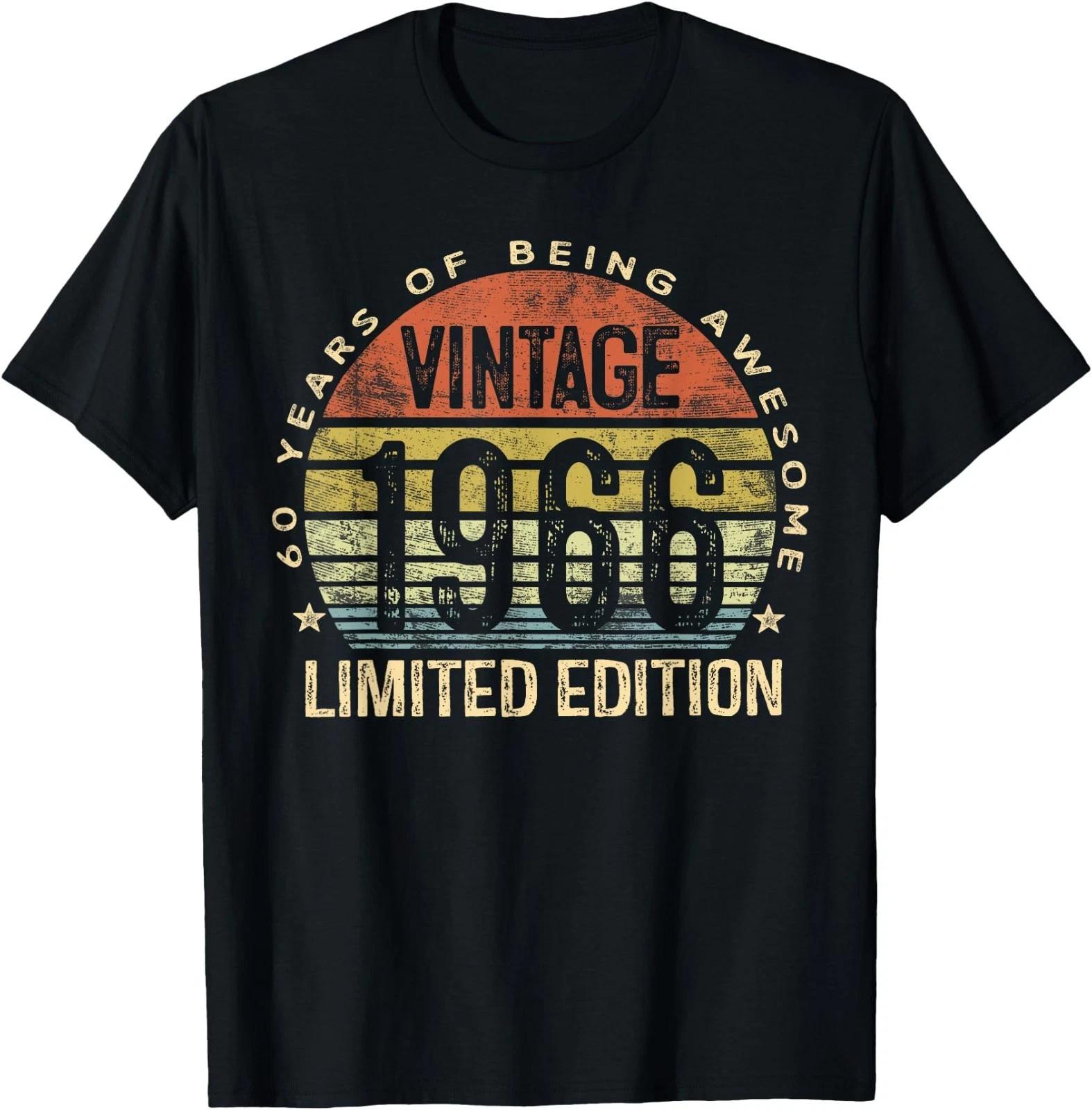 Vintage 1966 Limited Edition 60-Year-Old 60th Birthday T shirt S