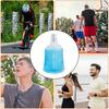 Soft Flask Water Bag Food-grade Collapsible Hydration Pack Bottle Reusable Leakproof Outdoor Water Flask for Running Hiking Cycling Climbing