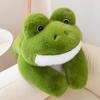 Hot Simulation Giant Frog Plush Toy Stuffed Animals Plushies Green Lying Frogs Throw Pillow Cushion Home Deco for Kids Gift