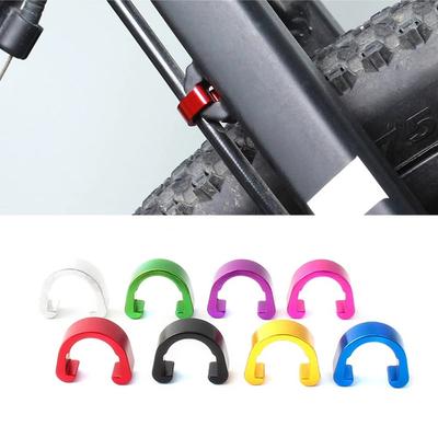 Rennrad Aluminiumlegierung Für Bremskabel Für Schaltkabel Feste Rohrschellen Feste Klemmschellen Fahrrad C-Clips C-Form Schnalle
