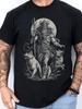 Nodens Celtic Pagan God Nature T-Shirt Ancient Aquatic Deity Deep Sea Hunter Occult Magic Symbo