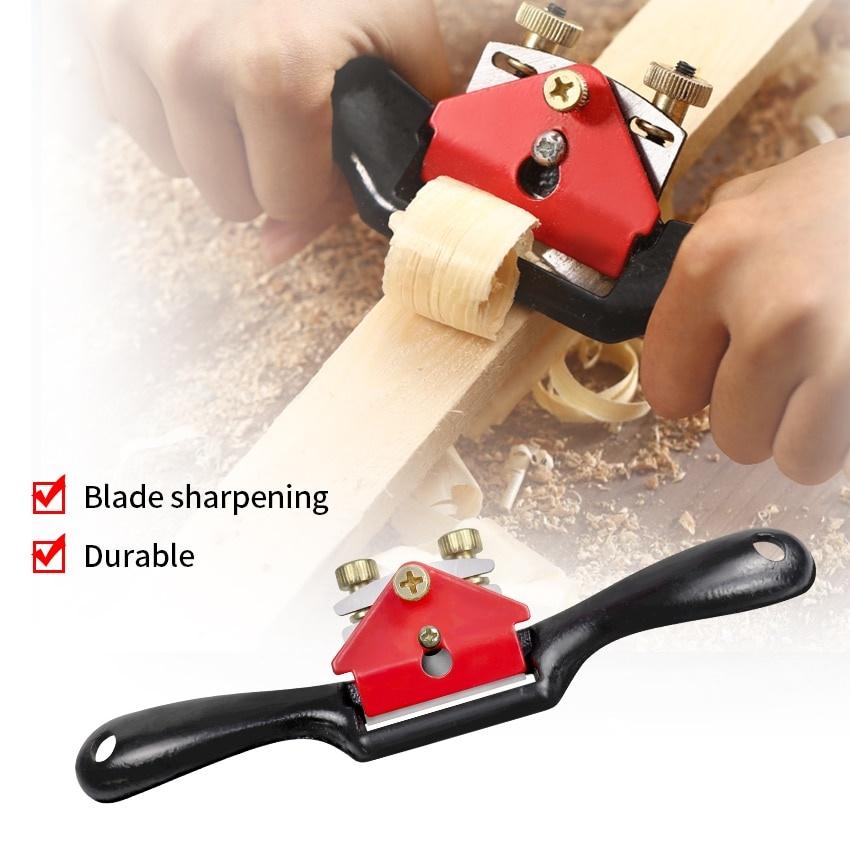 1PC Pialla Regolabile Pialletto Lavorazione del Legno Pialla a Mano Strumenti di Rifinitura Legno Utensile Scalpello con Lama Tagliente per Taglio a Mano con Vite