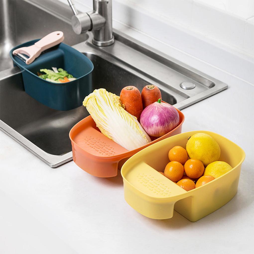 Kitchen Sinks Draining Hanging Waste Basket Rubbish Storage Rack Anti-slip Racks Household Gadget for Cleaning Tools Toiletries