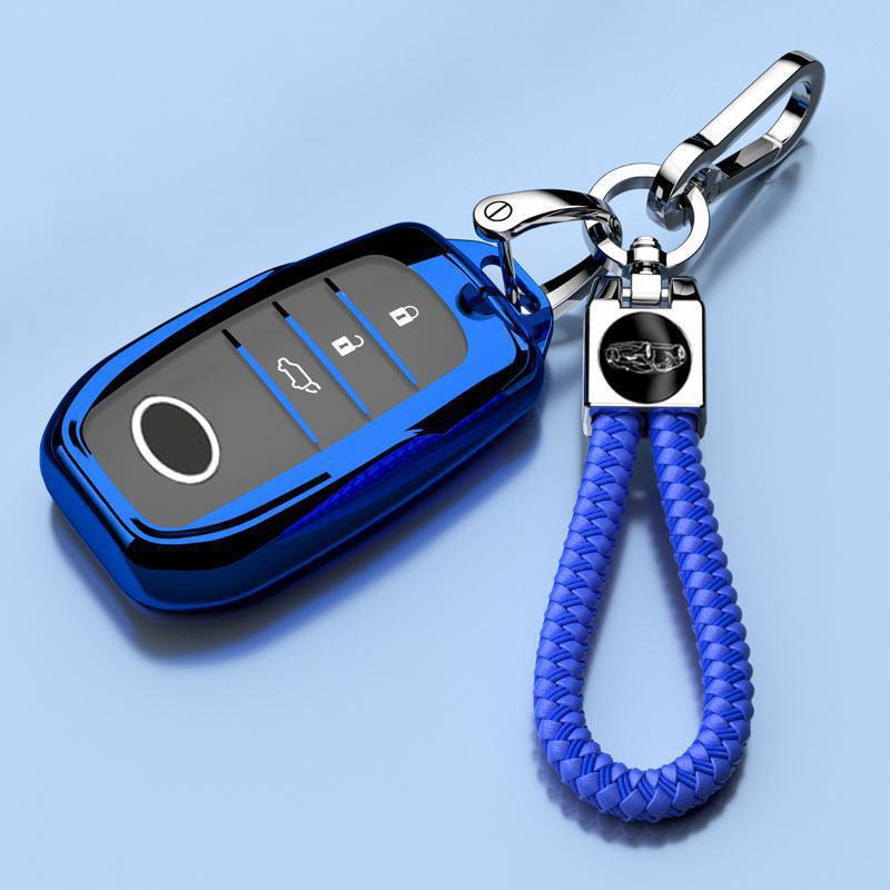 Luxus Schlüsselanhänger-Anhänger für 2025 Toyota Highlander – Unisex, Vollständig geschlossene Schnalle mit 380T Hybridkette