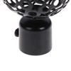 Round Hollow Out Curtain Rods Ends Caps Curtain Accessories Roman Rod Head Curtain Rods Head