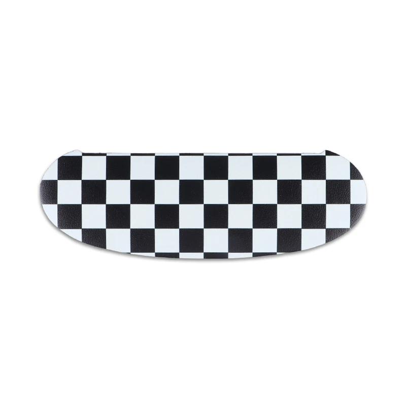 

Leather Car Sun Visor Makeup Mirror Back Sticker For Mini Cooper R55 R56 R57 R58 R59 R60 R61 Decals Car Interior Accessories