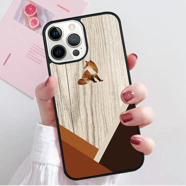 Fox clever vignette Phone Case Cover For iPhone 17 Air 15 16 14 13 12 Pro Max 11 Pro Max Plus Coque Shell